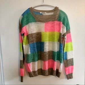 Madewell Multi colors Summer Sweater